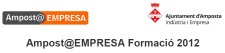 Calendari de cursos de formació Amposta@Empresa