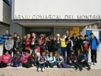 Visita a les instal·lacions de l’Arxiu Comarcal del Montsià, del curs de 6é de l’Escola Soriano Montagut d’Amposta.