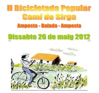 L’Oficina de Turisme d’Amposta organitza la II Bicicletada Popular Camí de Sirga, Amposta – Balada –Amposta.