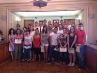 Els alumnes del programa SUMA’T reben els certificats