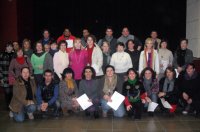 ACTE DE CLAUSURA DE L’AULA ACTIVA. ENTREGA DELS DIPLOMES DELS CURSOS REALITZATS AQUEST ANY 2012.