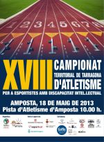 Amposta acollirà 18e. Campionat Territorial de Tarragona d’Atletisme  per a esportistes amb discapacitat intel·lectual.