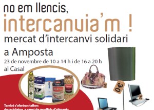 MERCAT D´INTERCANVI SOLIDARI A AMPOSTA