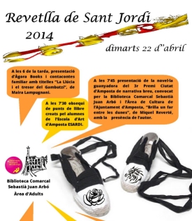 REVETLLA DE SANT JORDI A LA BIBLIOTECA