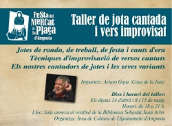 TALLER DE JOTA CANTADA I VERS IMPROVISAT