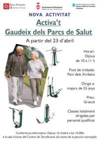 Activa’t Gaudeix dels Parcs de Salut