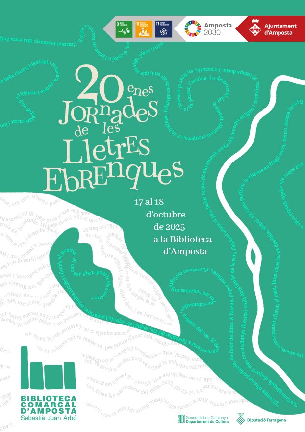 Amposta celebra la vintena edició de les Jornades de les Lletres Ebrenques Amposta celebra la vintena edició de les Jornades de les Lletres Ebrenques