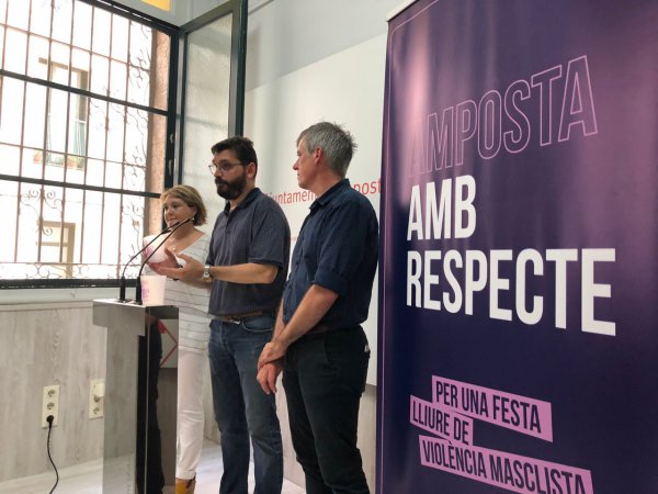 Amposta se suma al protocol de l’abordatge contra les agressions sexistes en el marc de les Festes Majors amb la campanya ’Amposta amb respecte’