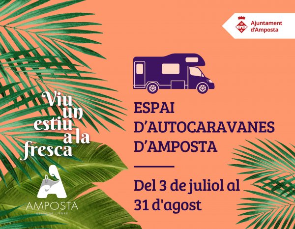 Amposta habilitarà 8.000 m2 per a l’estacionament d’autocaravanes per als mesos de l’estiu