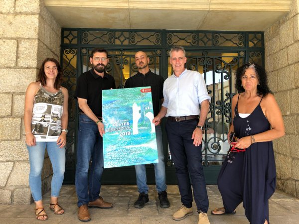 La dualitat entre l’aigua i la terra, concepte protagonista del cartell de les Festes Majors d’Amposta