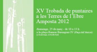 XV TROBADA DE PUNTAIRES DE LES TERRES DE L´EBRE. AMPOSTA 2012