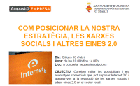 Curs: Com posicionar la nostra estratègia, les xarxes socials i altres eines 2.0