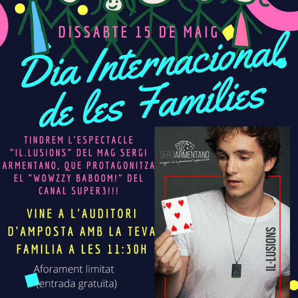 Un espectacle de màgia per celebrar el Dia Internacional de les Famílies