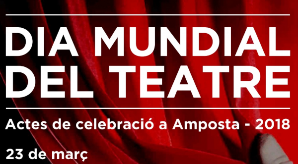 Amposta celebra el Dia Mundial del Teatre