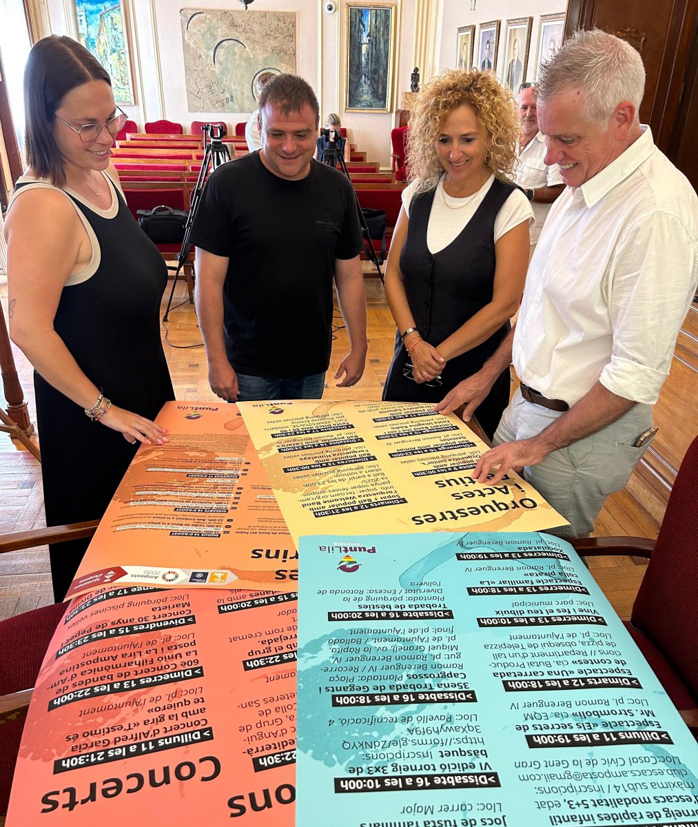 Amposta presenta un programa de Festes amb prop de 200 actes per a tots els públics