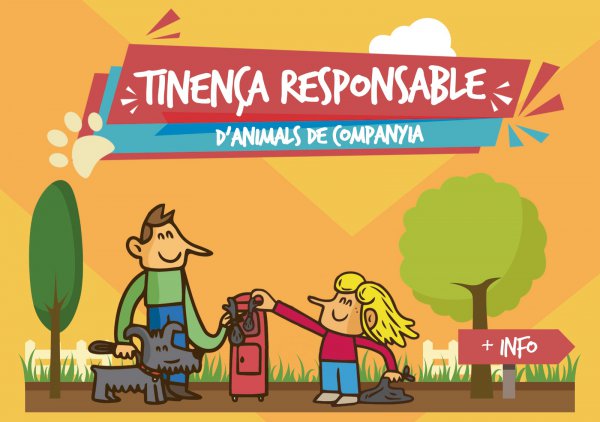 Campanya de civisme sobre la tinença d’animals