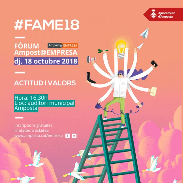 El #FAME18 se centrarà en les idees, els valors, l’actitud i els diners