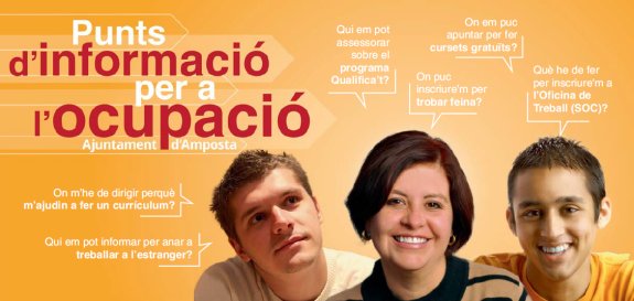 Ajuntament d´Amposta > Comunicació > PUNTS D’INFORMACIÓ PER A L’OCUPACIÓ