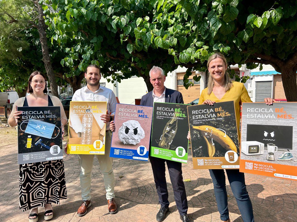 ’Recicla bé, estalvia més’, nova campanya per millorar les dades de reciclatge