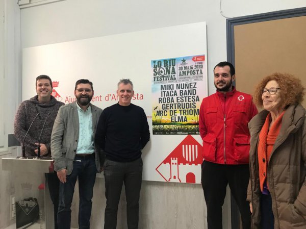 Miki Nuñez, Itaca Band, Roba Estesa i Gertrudis, caps de cartell de la tercera edició de Lo Riu Sona Festival