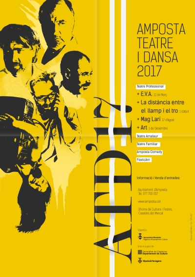 Amposta Teatre i Dansa programa 25 actuacions