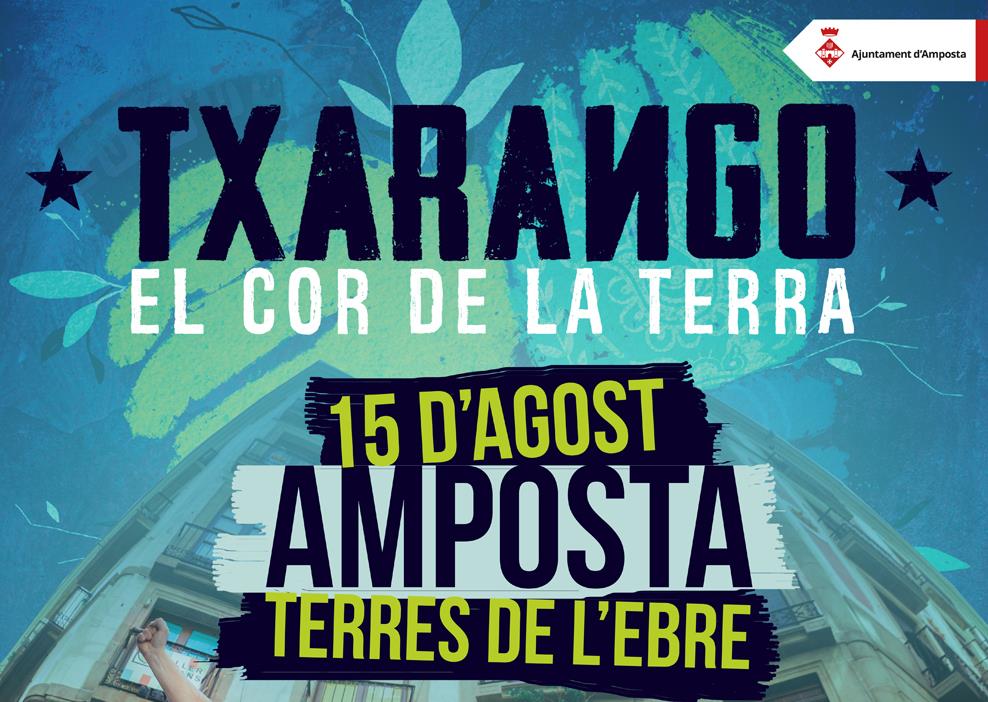 Txarango actuarà a Amposta el pròxim 15 d’agost