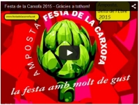 Vídeo de la Festa de la Carxofa 2015 - Gràcies a tothom!