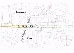 plànol Av. Alcalde Palau (clic per ampliar)