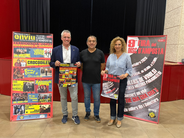 Recol·lectors de Vinils omplirà Amposta de Rock & roll fins a l’abril