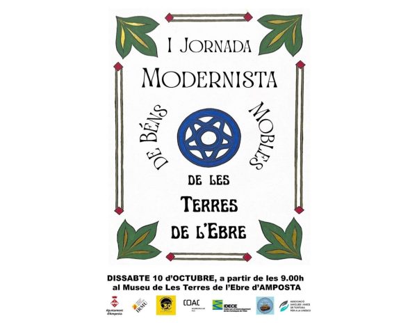 Amposta acull la I Jornada Modernista de Béns Mobles de les Terres de l’Ebre