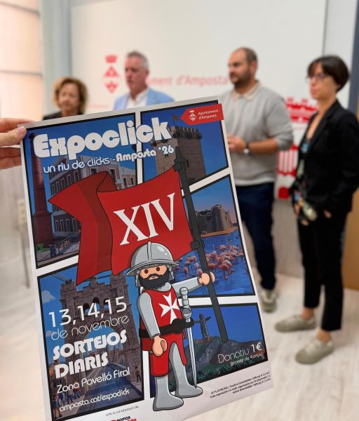 Amposta acollirà del 13 al 15 de novembre una nova edició d’Expoclick amb 18 diorames de Playmobil